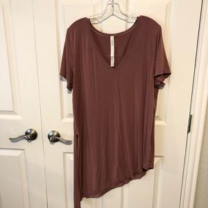 Lululemon to the point top in dusty pink